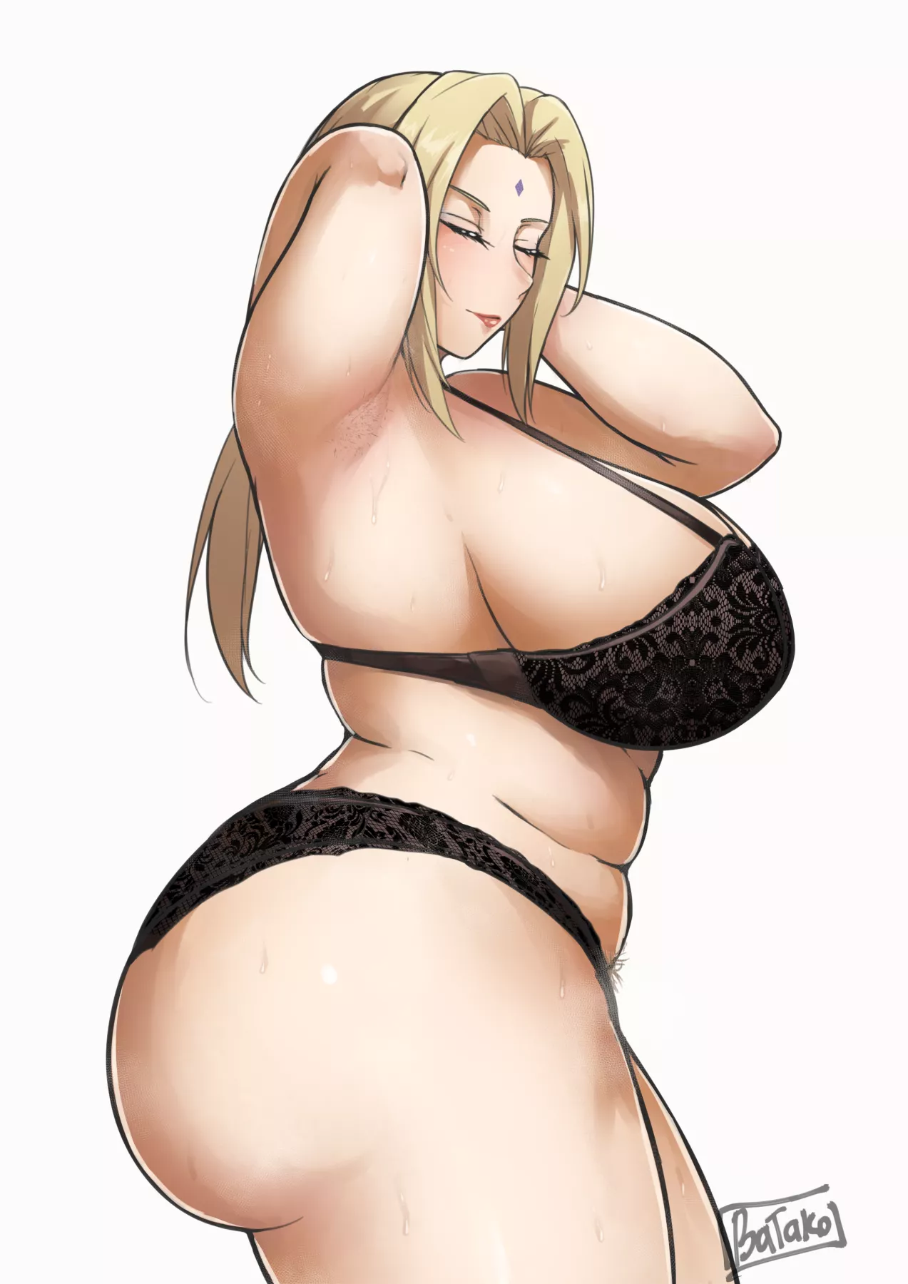 Tsunade getting ready