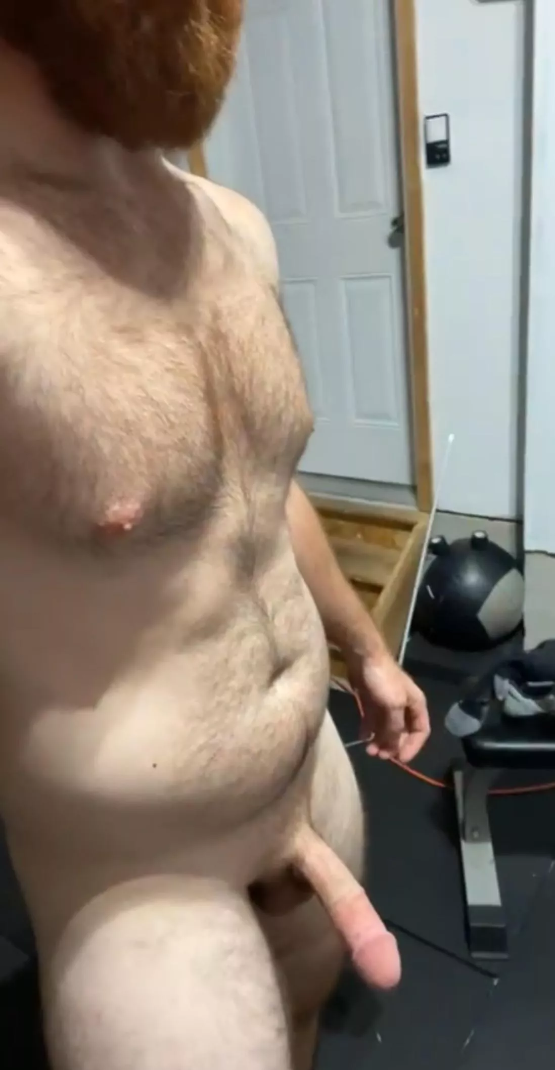 What's the point of a garage gym if you're not working out naked. What's the point of a garage gym if you're not working out naked.