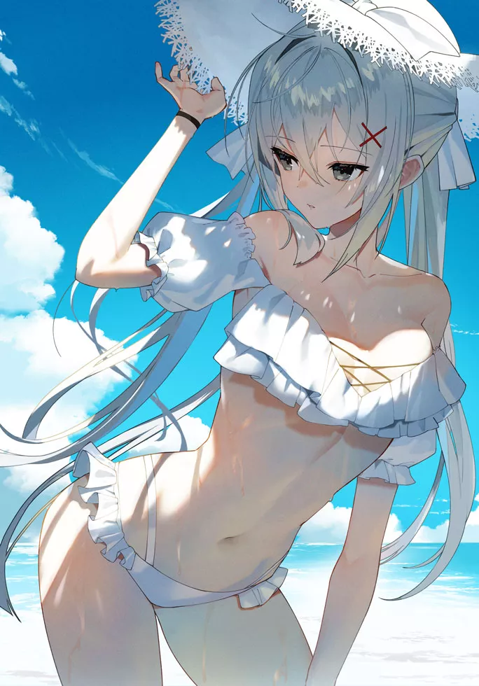 White Swimsuit