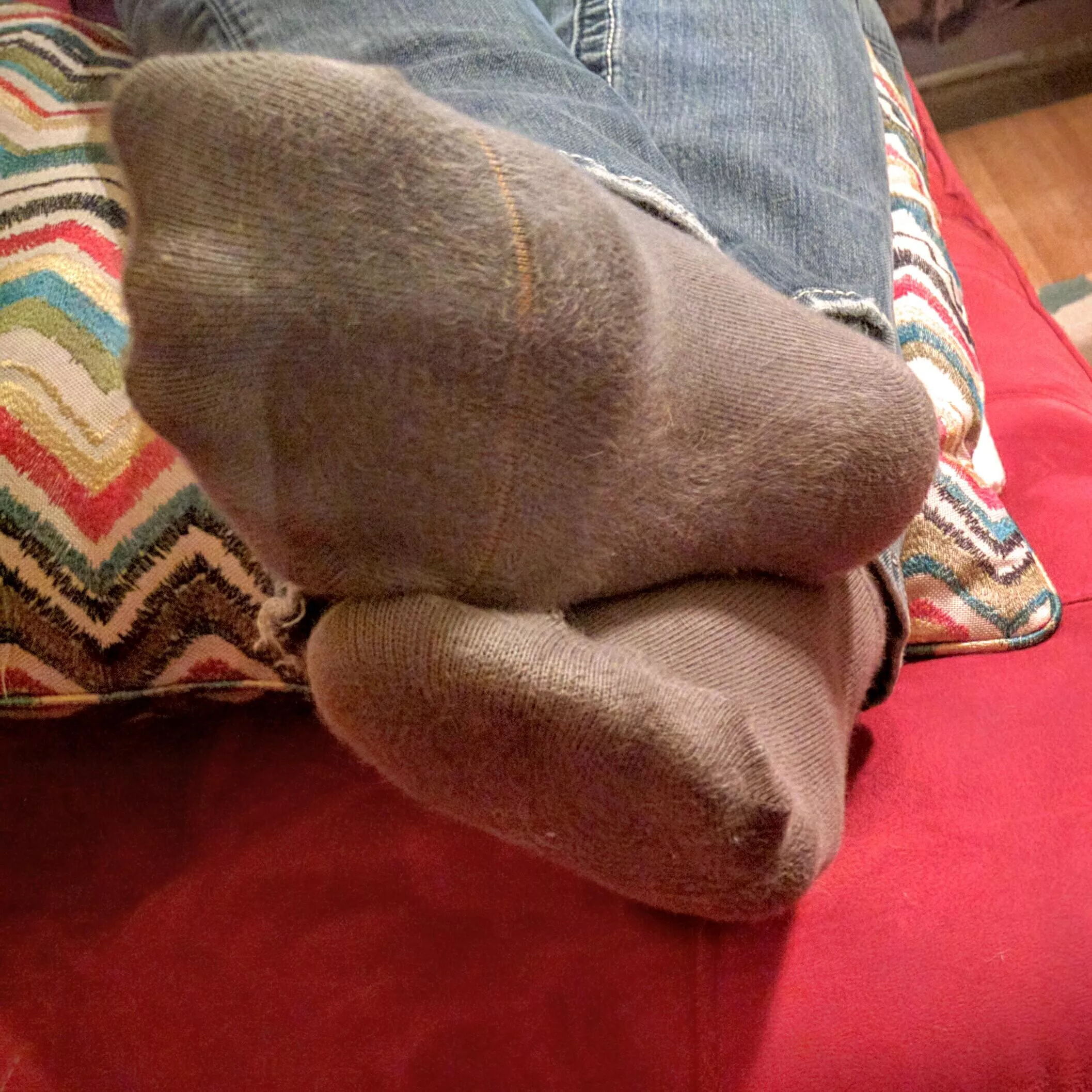 Your view at my feet.