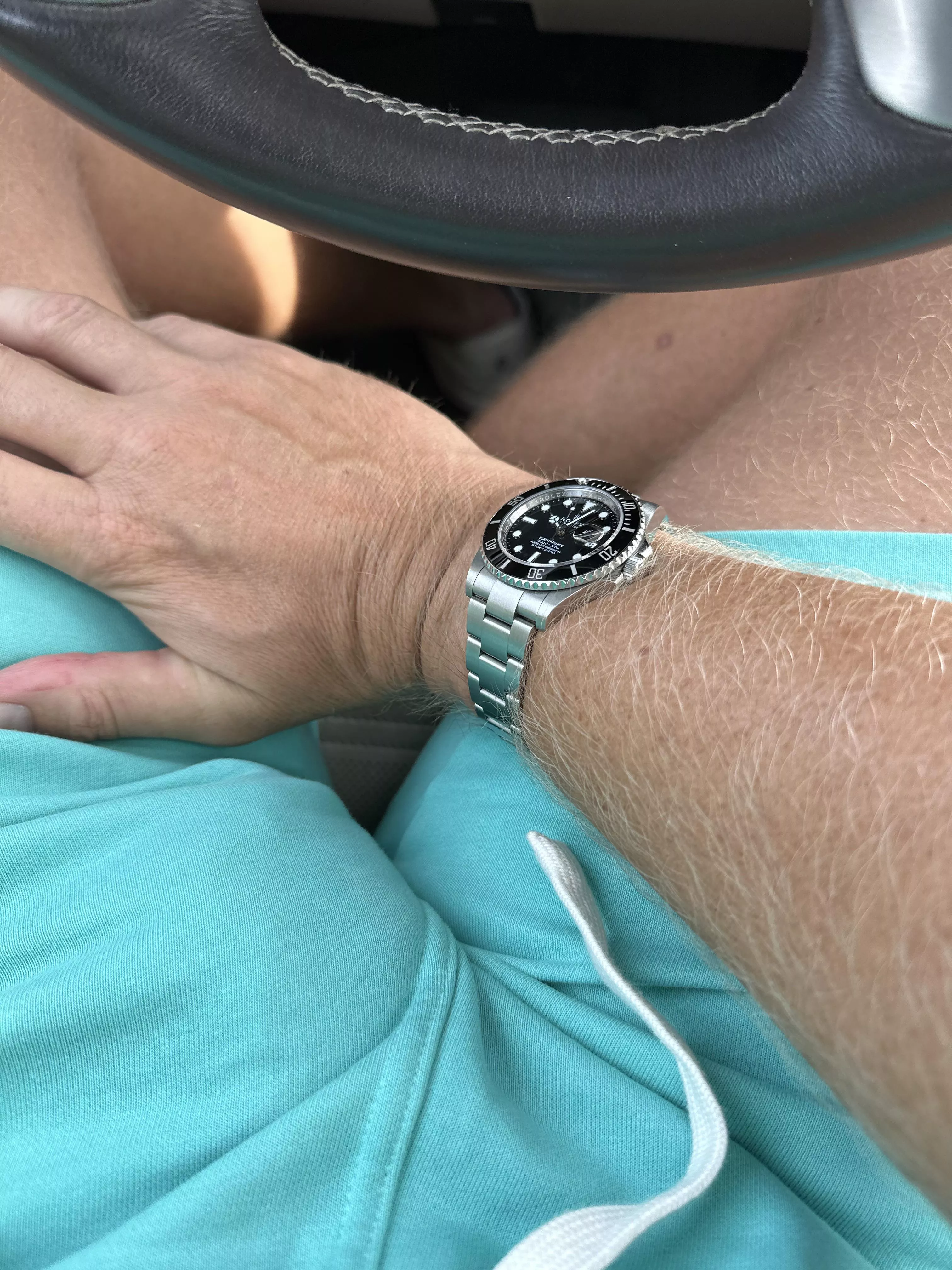 About to walk into the coffee shop and hope no one (everyone) notices