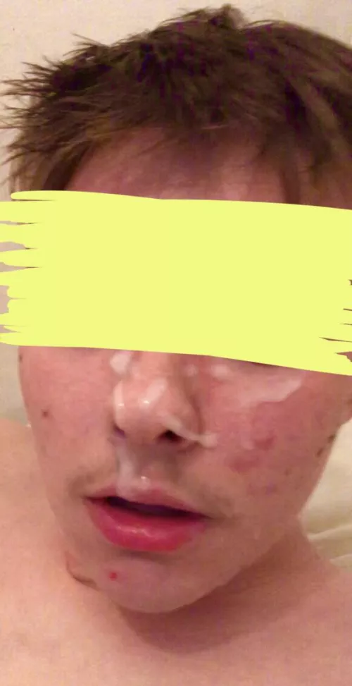 Am I a slut for loving hot warm cum all over my face and mouth?