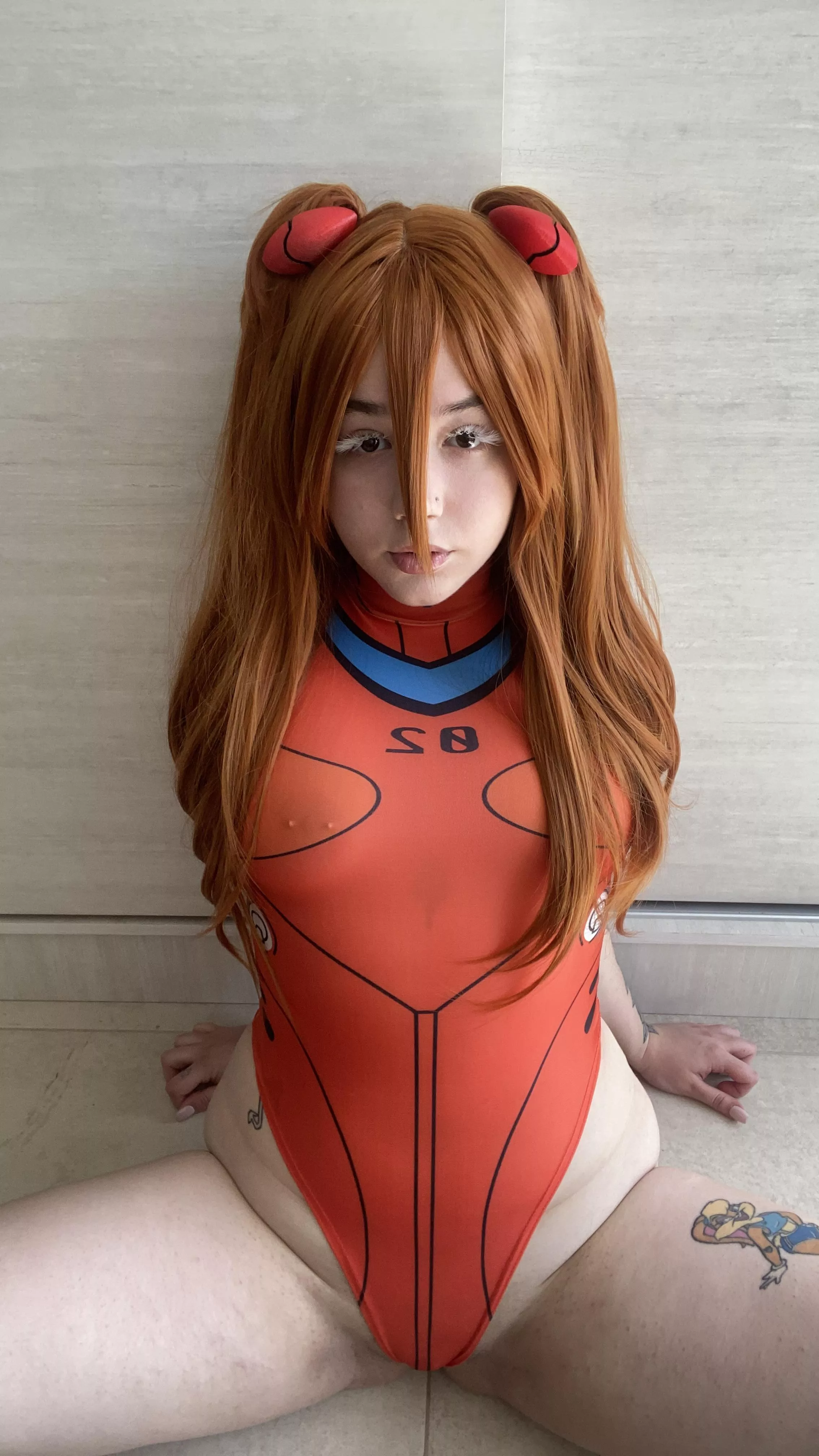 Asuka from Evangelion by Foxxy