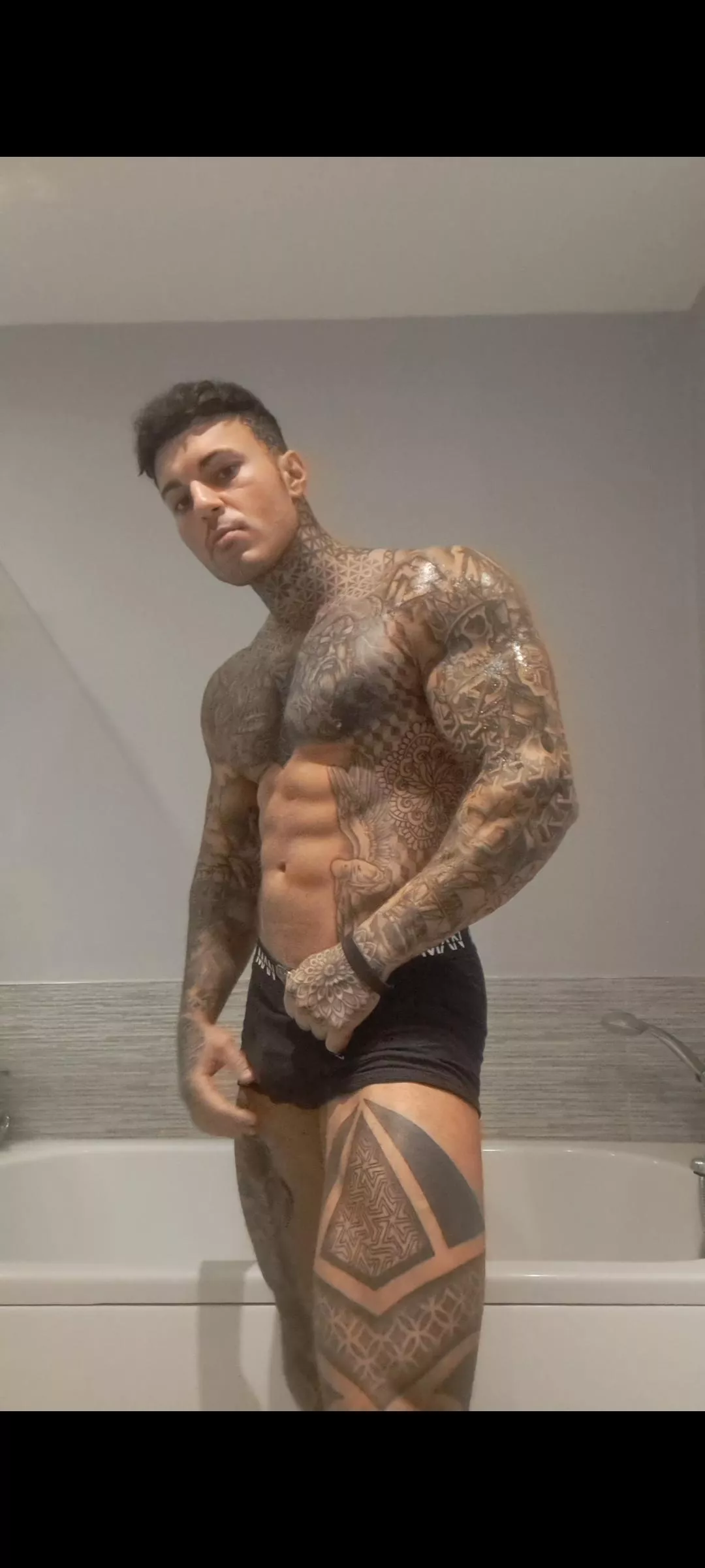 Dripping after an intense arm session