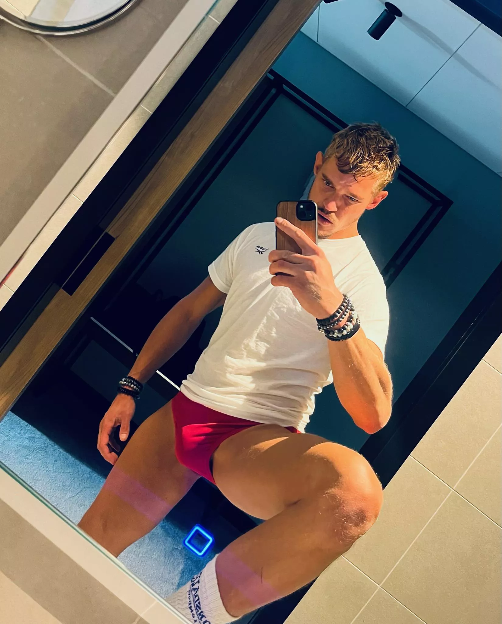 Everyone checked it when i went to the pool.