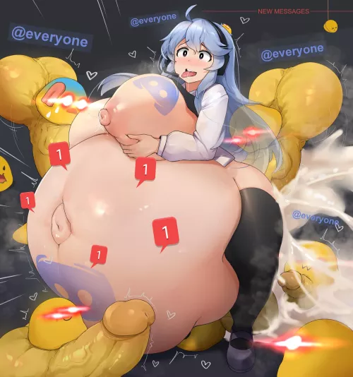 [F/M] the more you spam the more she fills up (sinensian)