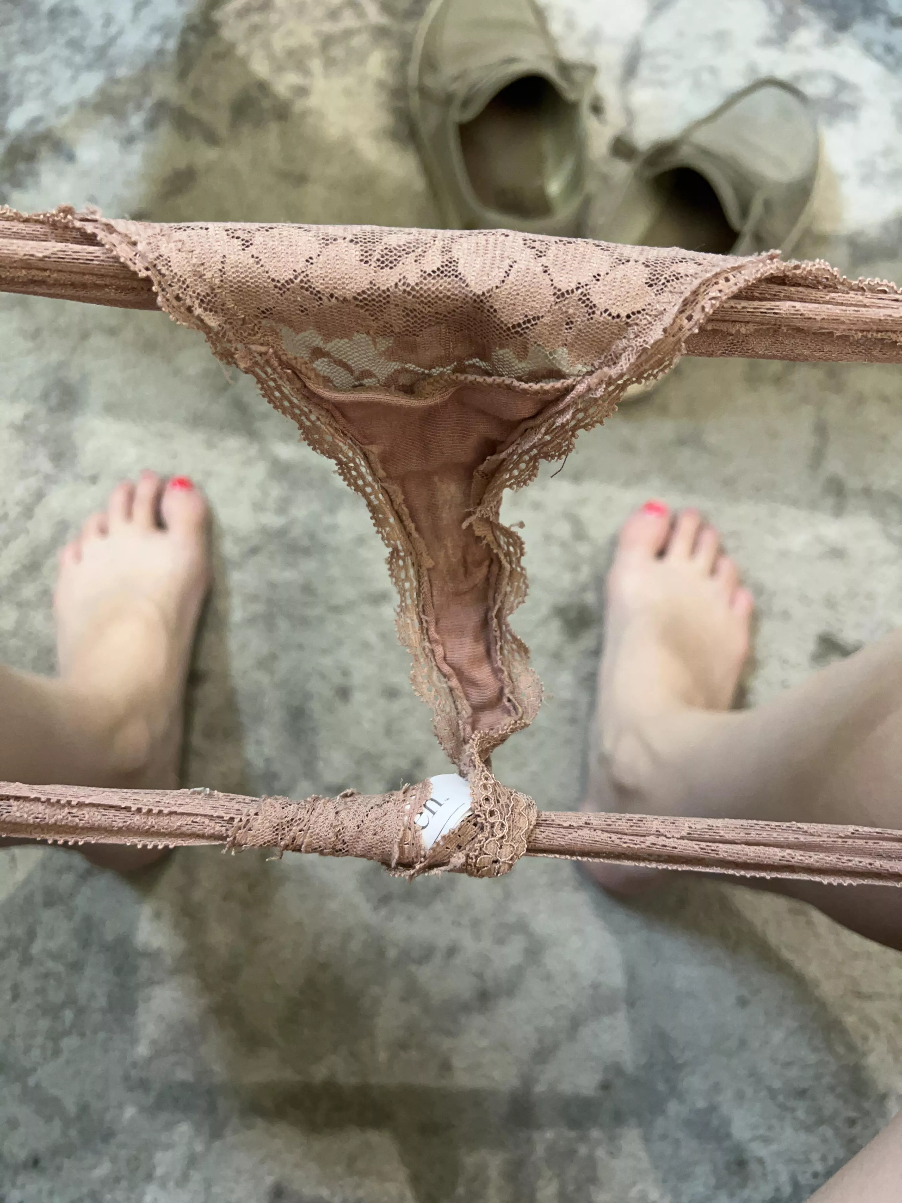 frisky and pulled down