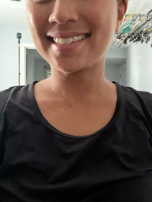 Guess what I’m smiling about