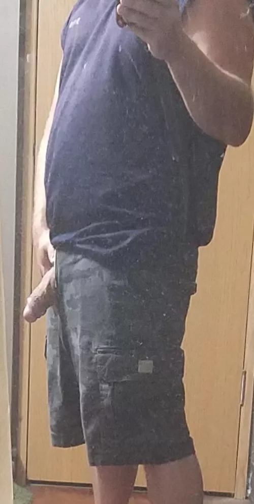 If i was next you in a restroom would you say anything?