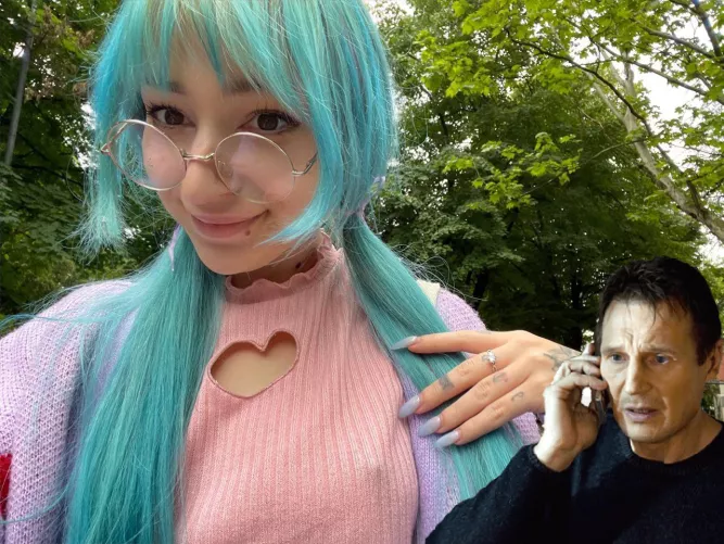 Liam just amazed how sharp my pokies are