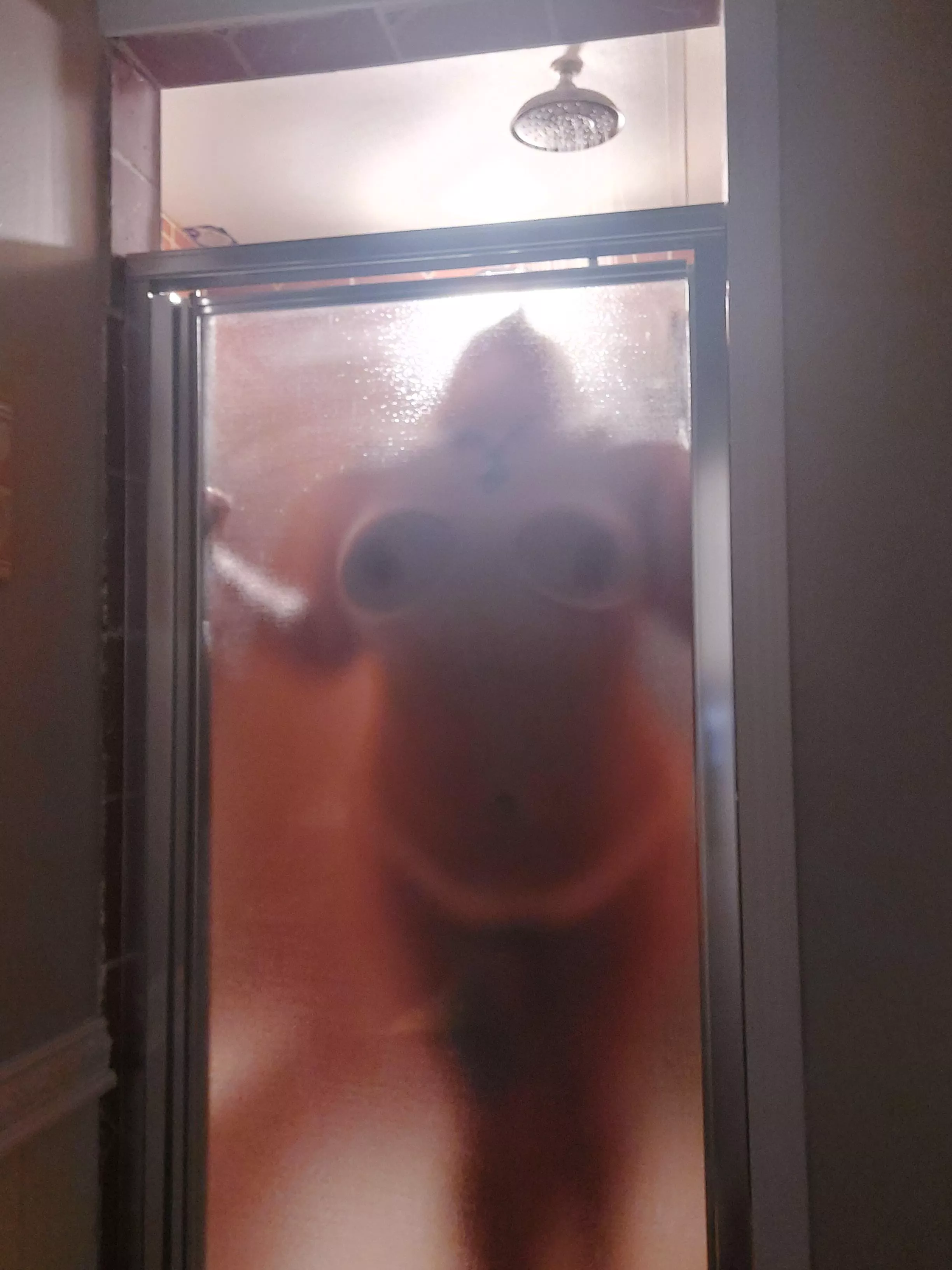 Nice hot shower after a long day in the classroom 🤤