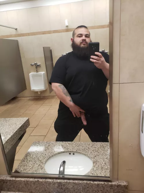 Semi hard. Don't care if I get caught