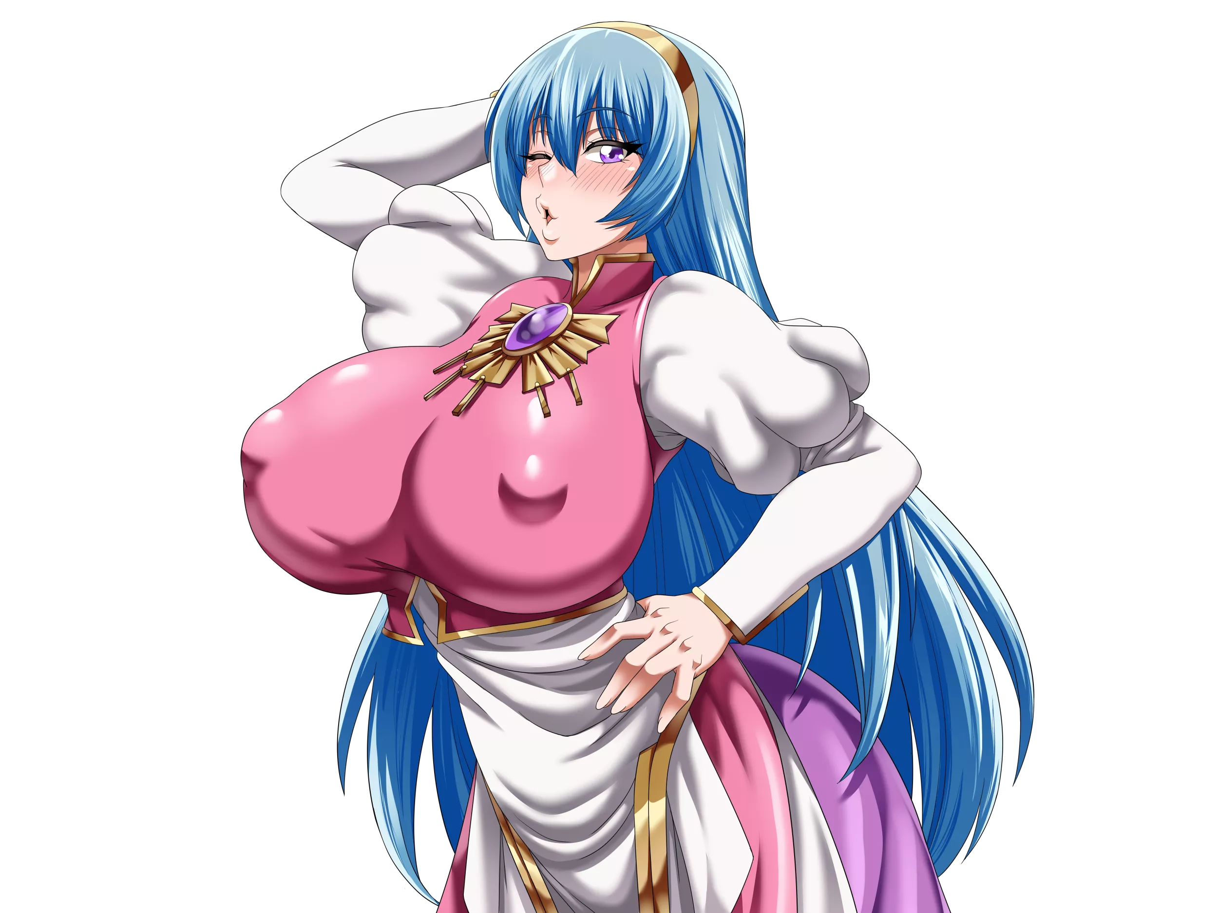 Tia posing (crimsonhysteria) [Lufia]