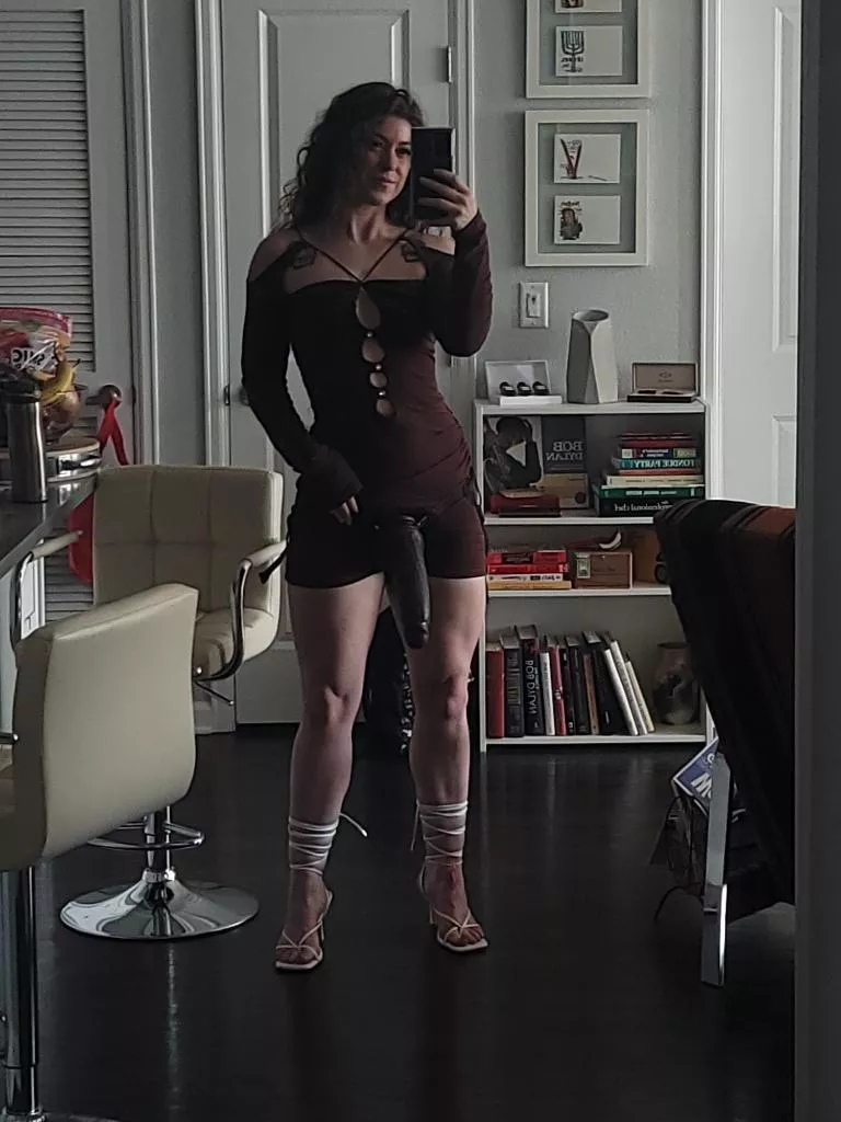 What would you do if I showed up to our date wearing this?