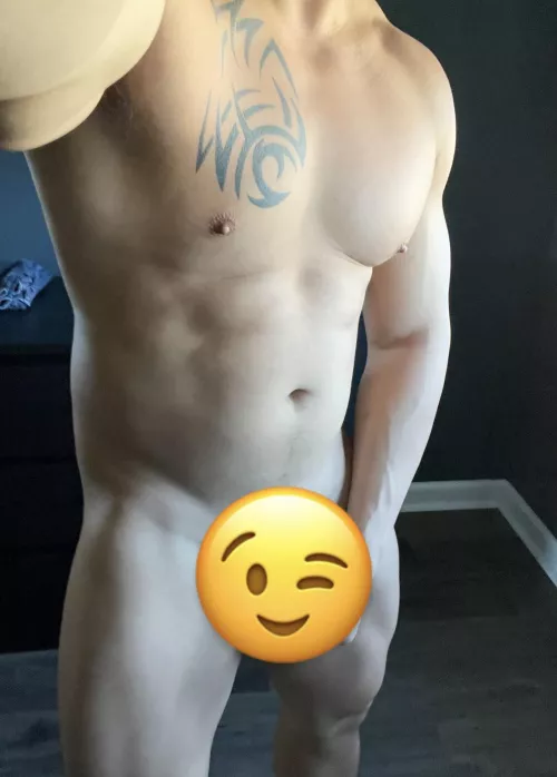 What’s my hand doing under the wink emoji? 😉