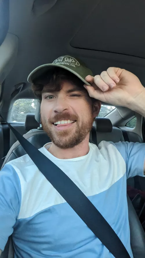 A guy I'm crushing on left his hat in my car ππ do I tell him?