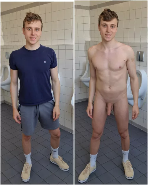 clothed and nude☺️