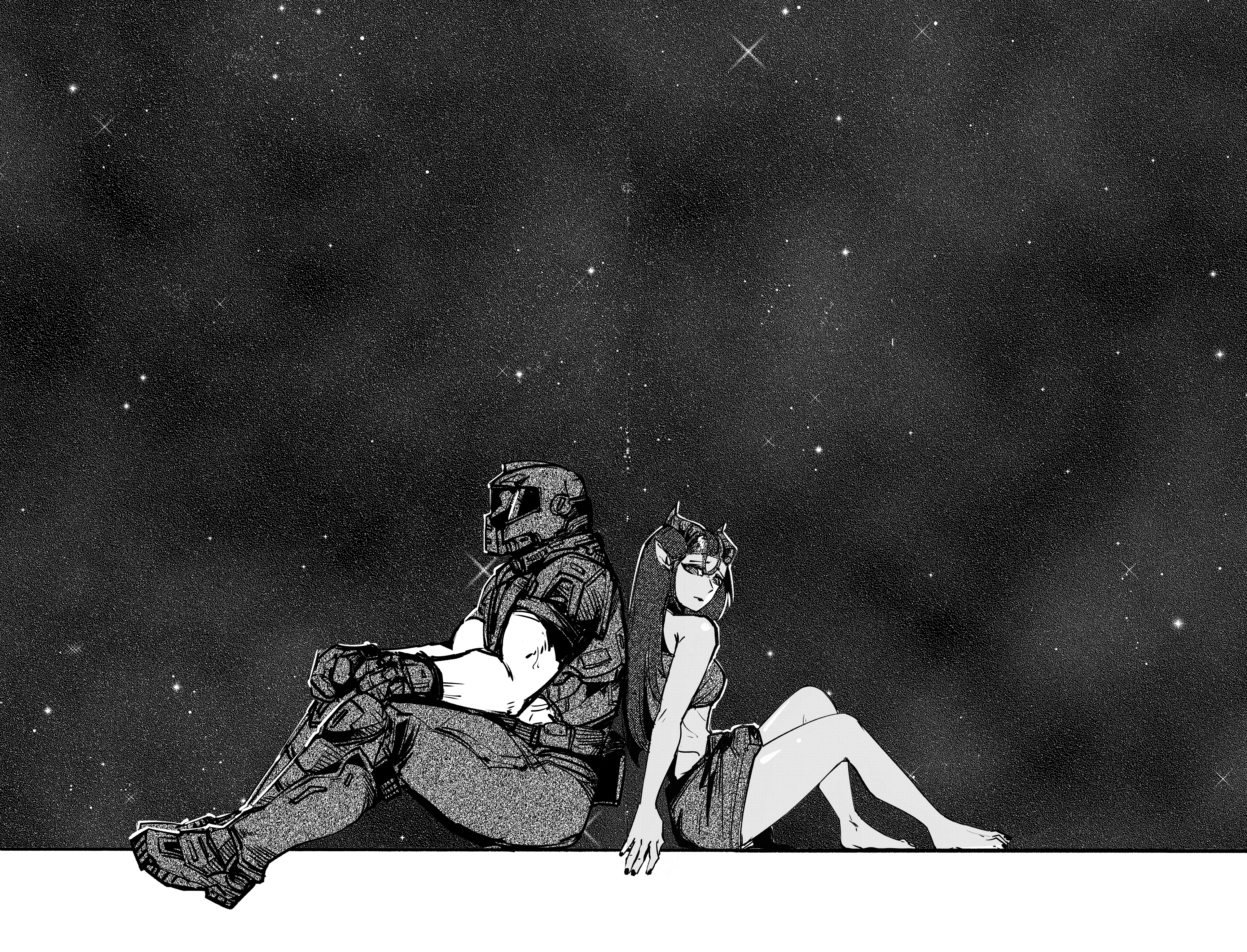 Come Undone; featuring Dahlia, my demon girl OC from my Doom fanfic 