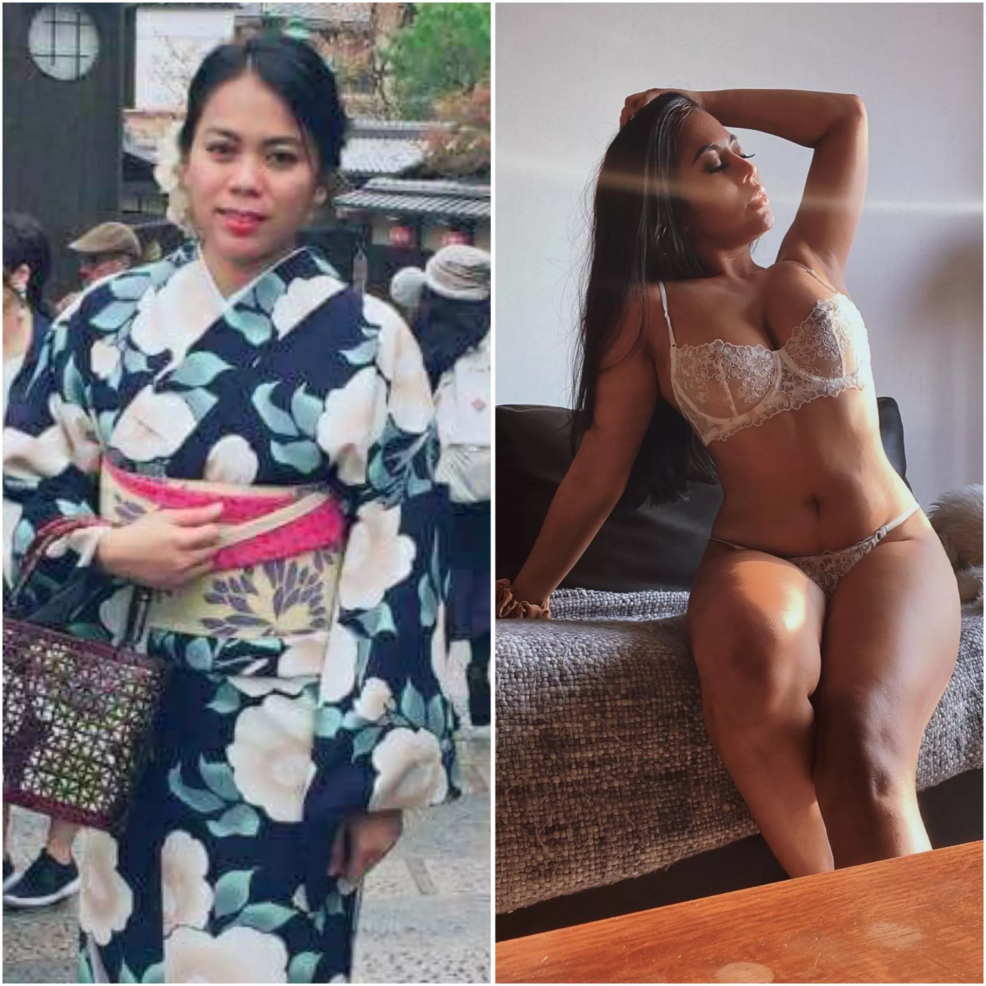 Do transformations make you horny? It’s strange, but my own improvements turn me on like crazy.. you wouldn’t believe how wet these panties are now 🤤💦