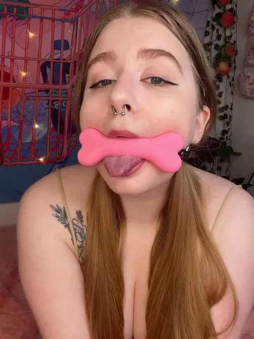 Do you want to suck on my tongue while I am gagging myself like this?