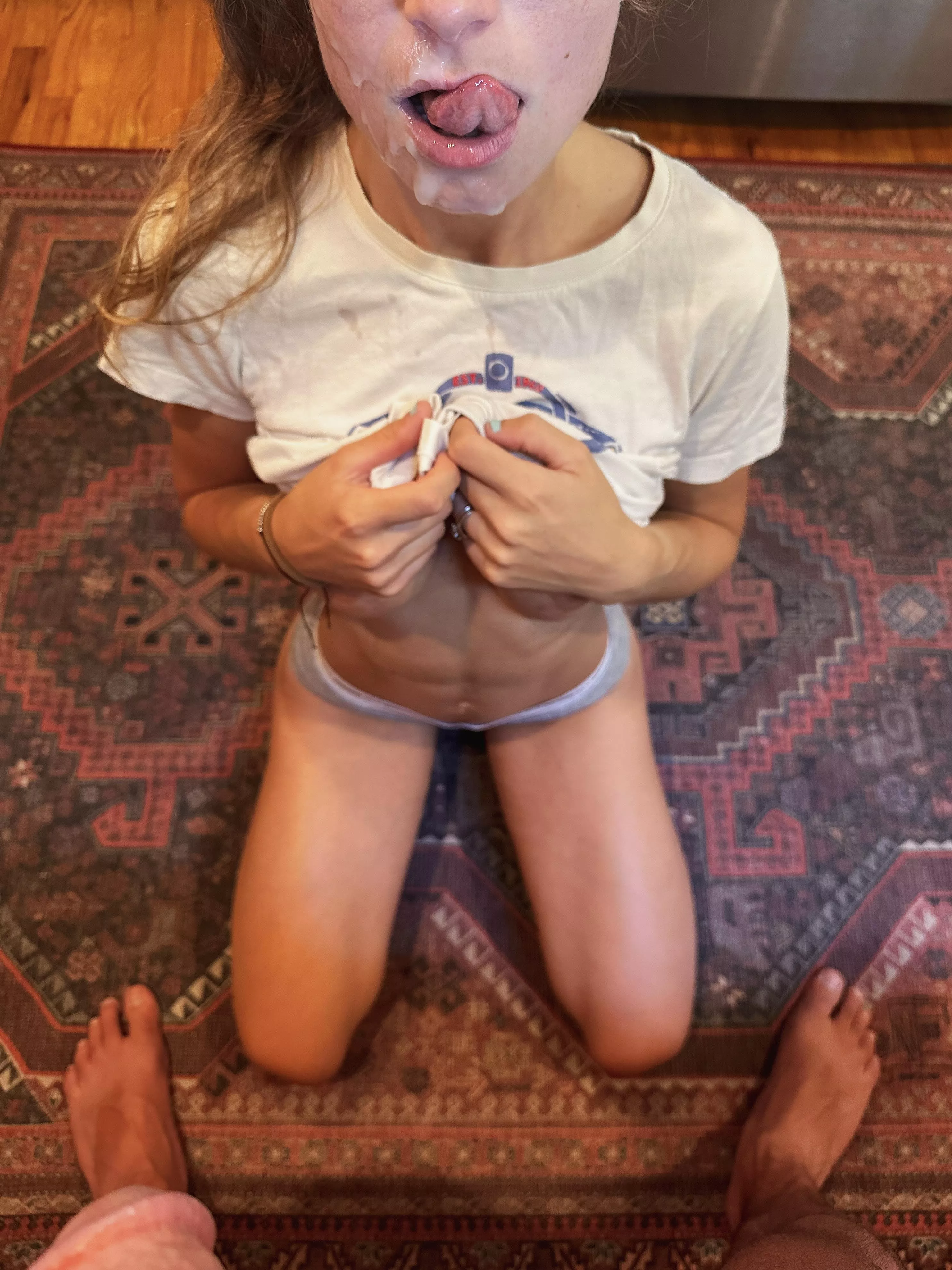 Good thing I love messy facials