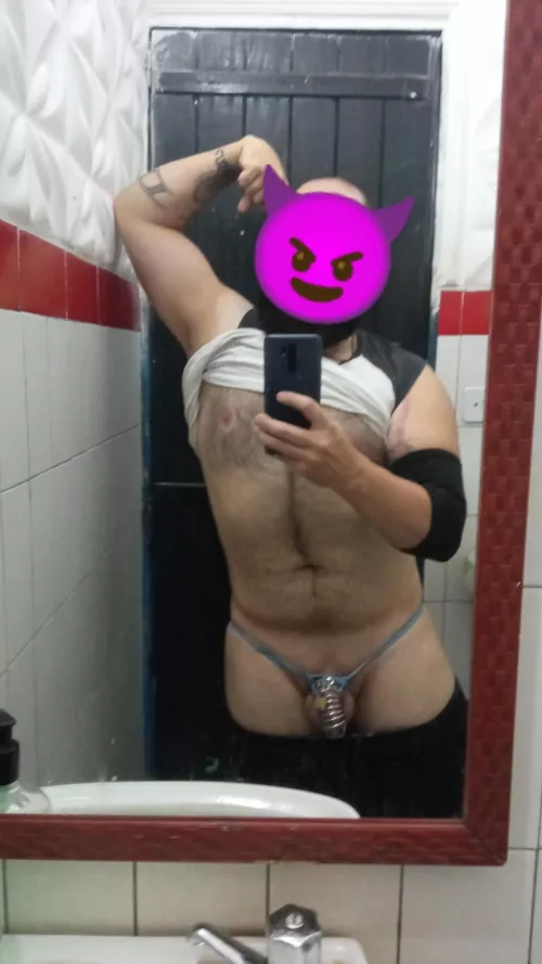 Gym bathroom check