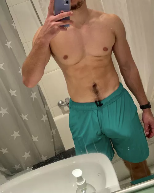 I was wondering why the cashier at the supermarket kept smiling at me but now I know why