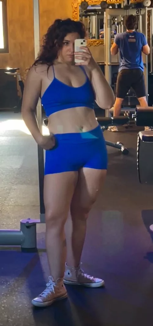 I'm training hard to get the physique I've always wanted