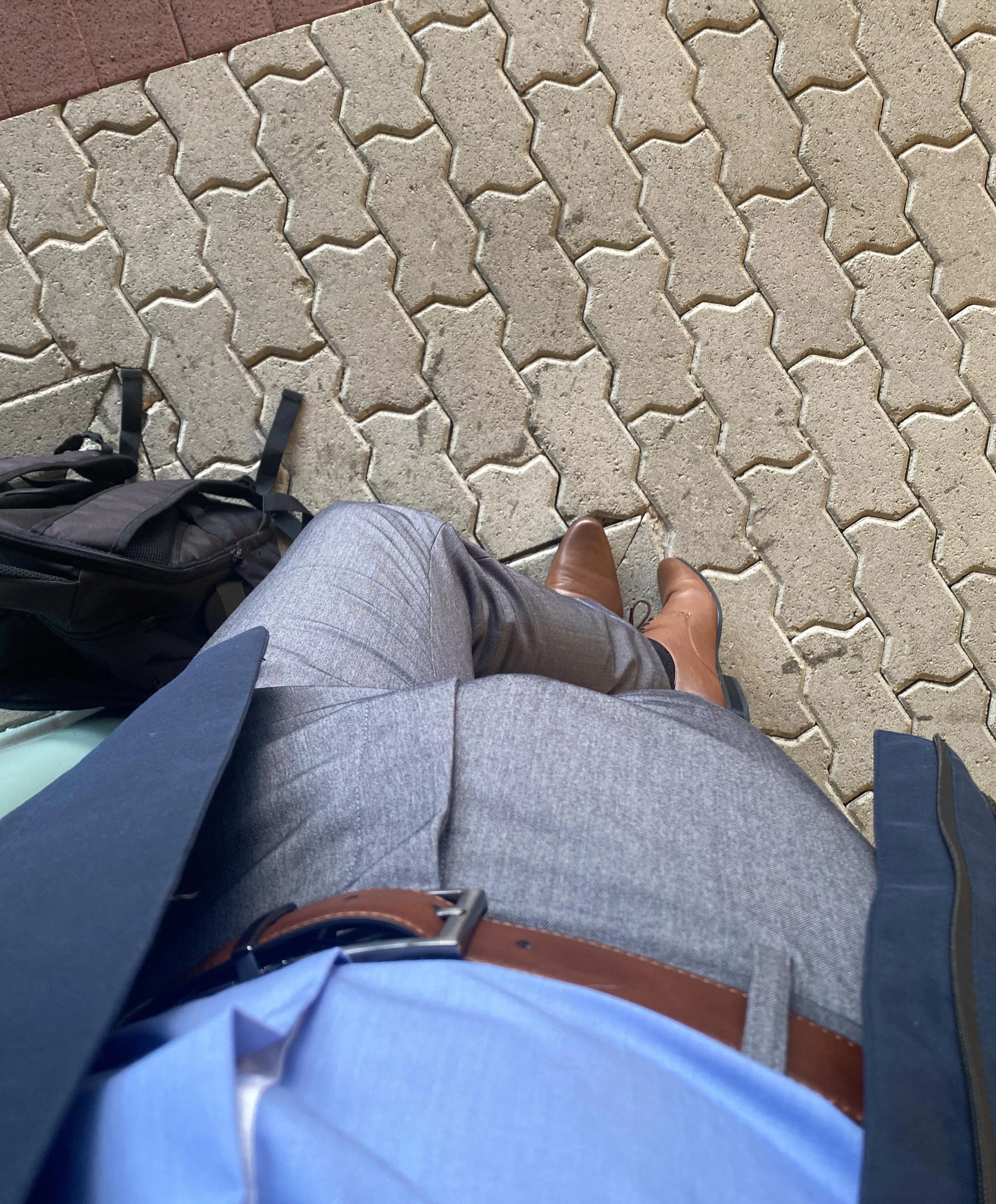 Just finished work and my cock is desperate to get out