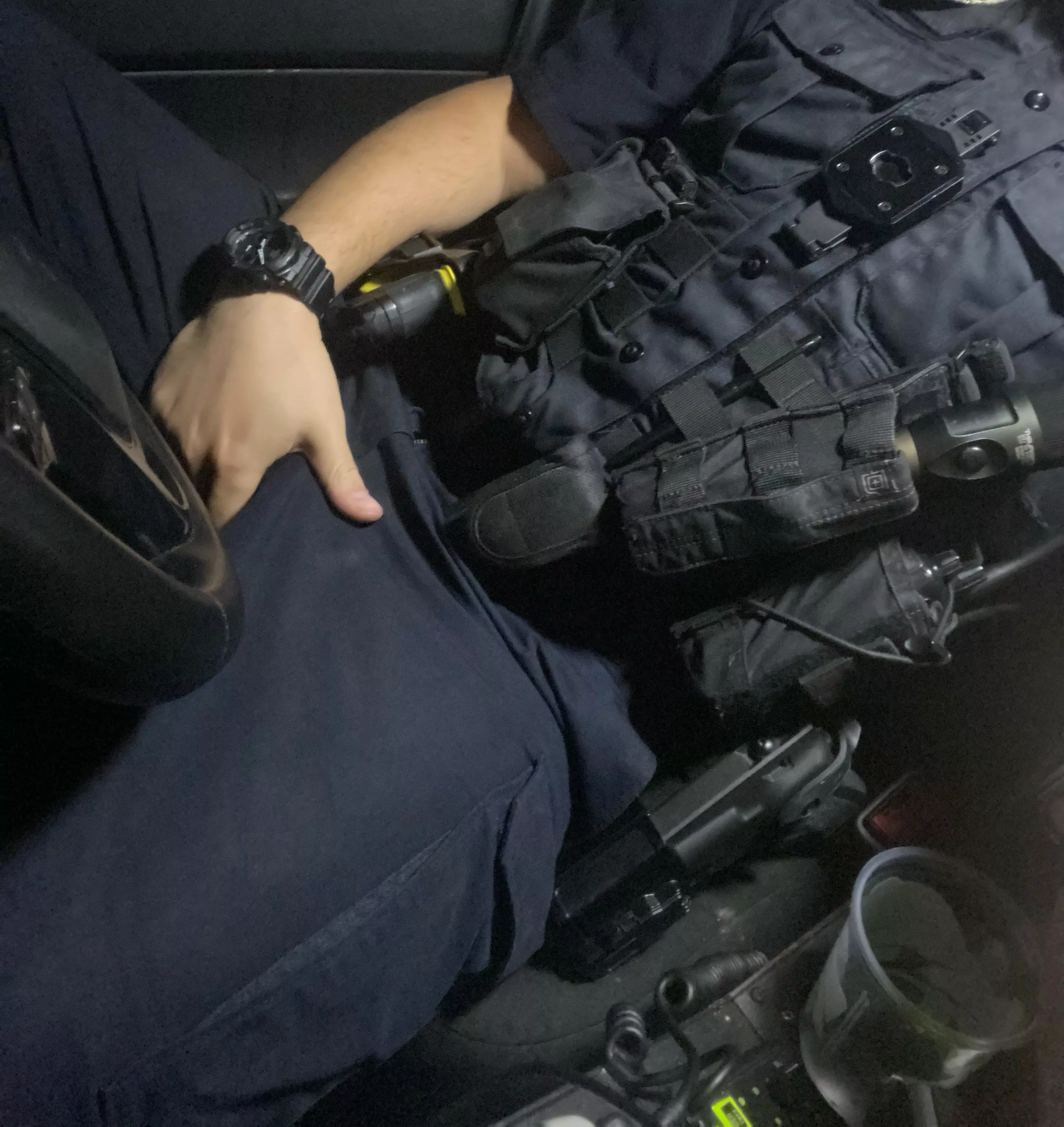 Keep me company the rest of this boring shift