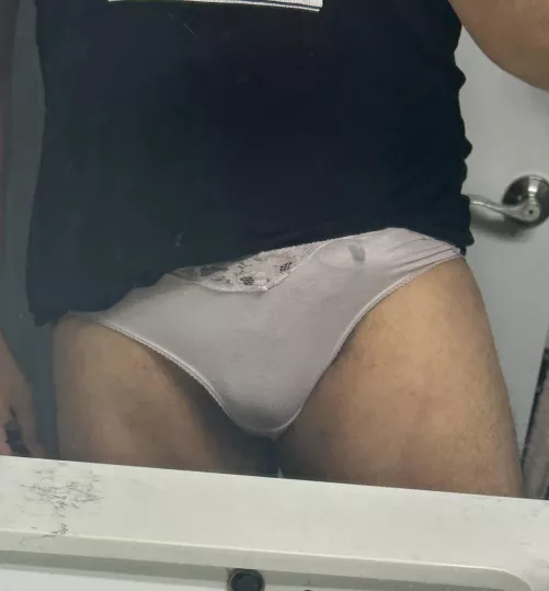 love the tight fit in my wife’s panties