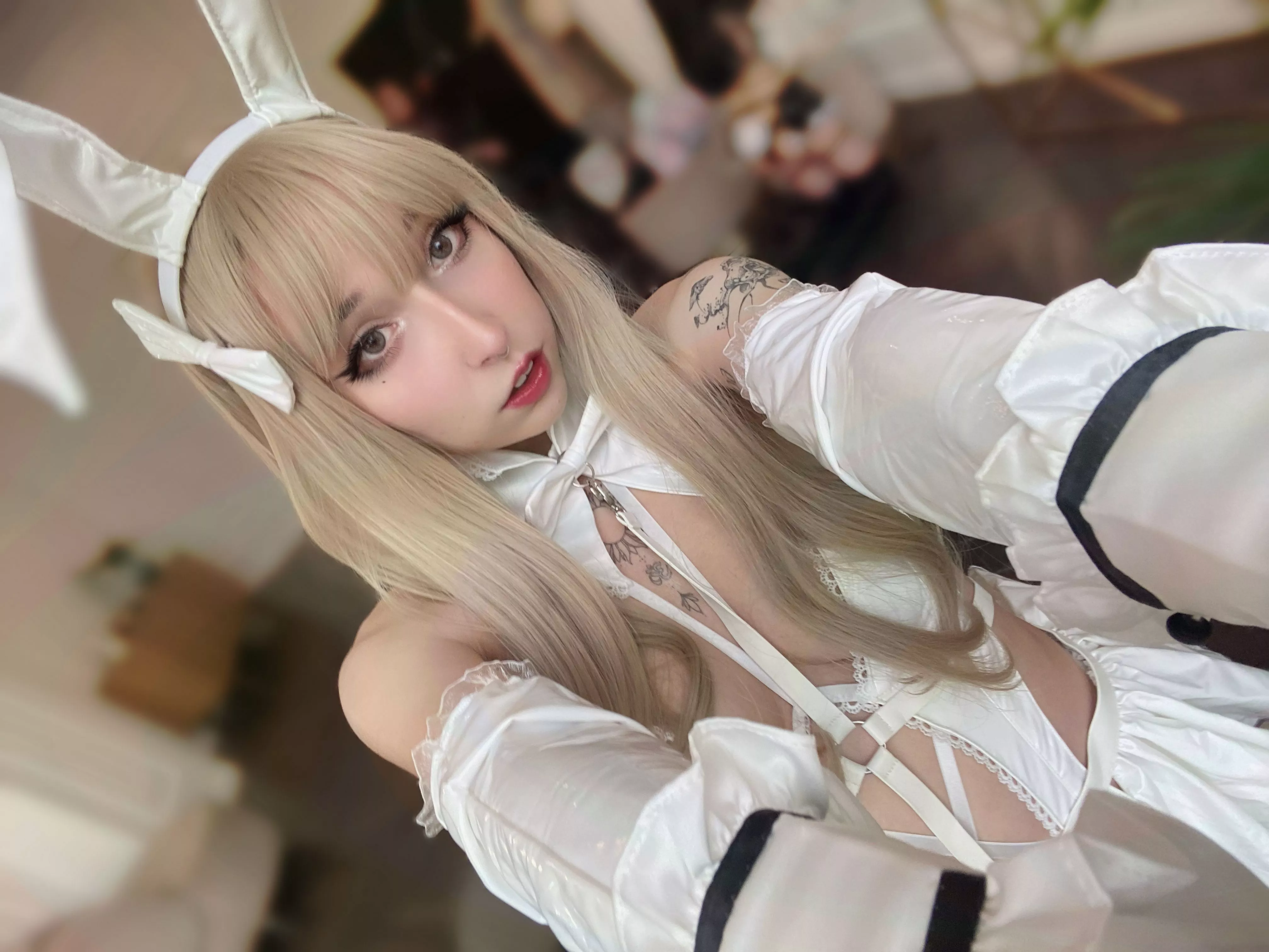 My nipples popping.(•) (•)