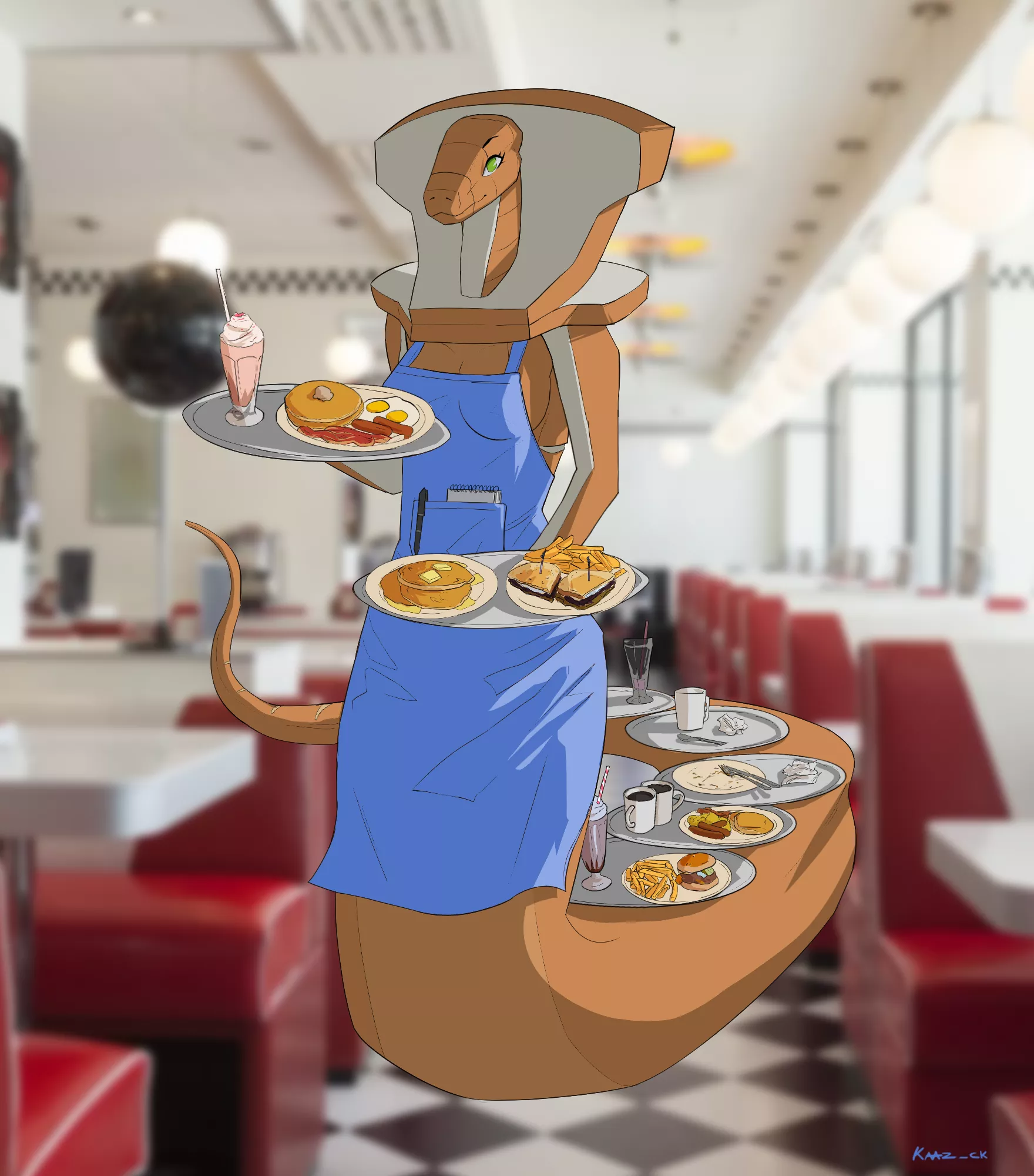 She's so good at her job, Comms Open