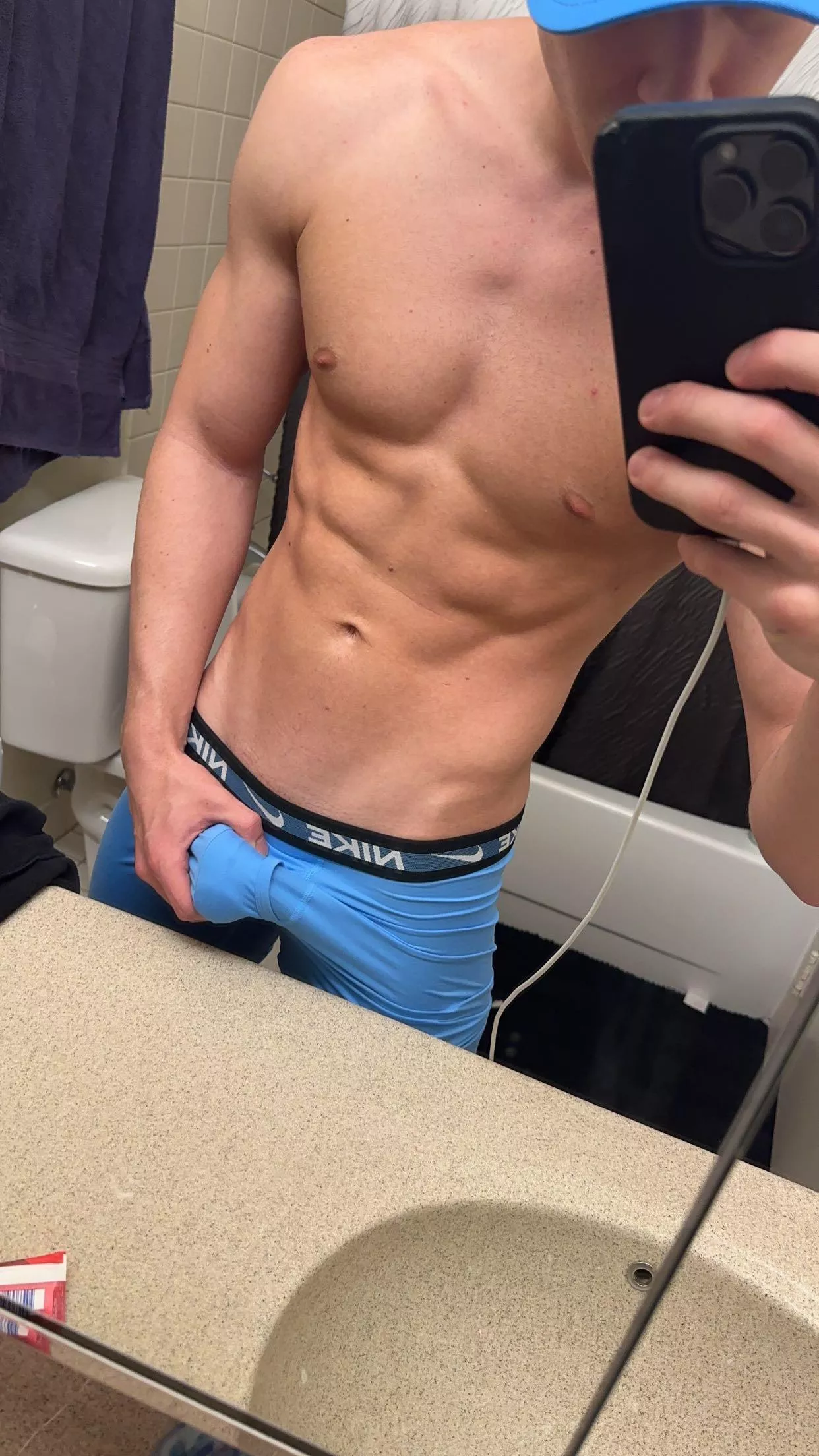 Should I whip it out aggressively or slowly?