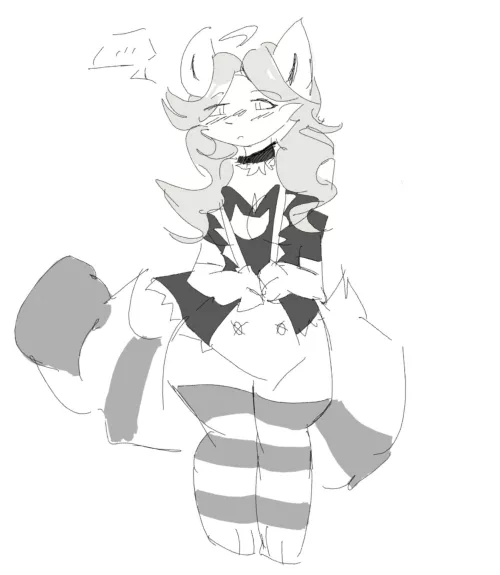 smol doodle of Opal :3