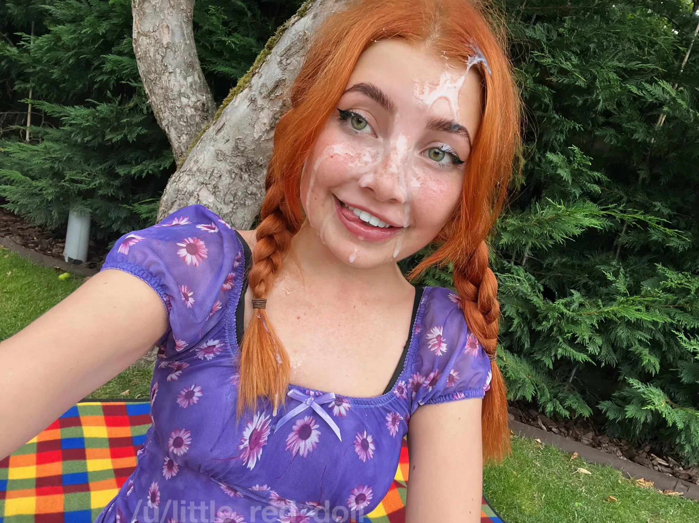 This is the best way to finish a picnic don’t you think? 🙊