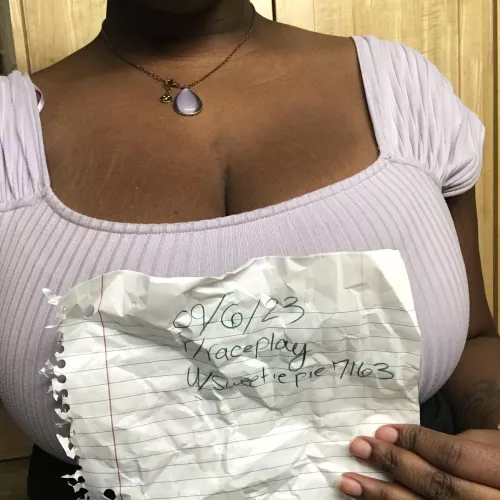 Verification!! u/Ni99erWh0re4u 18f