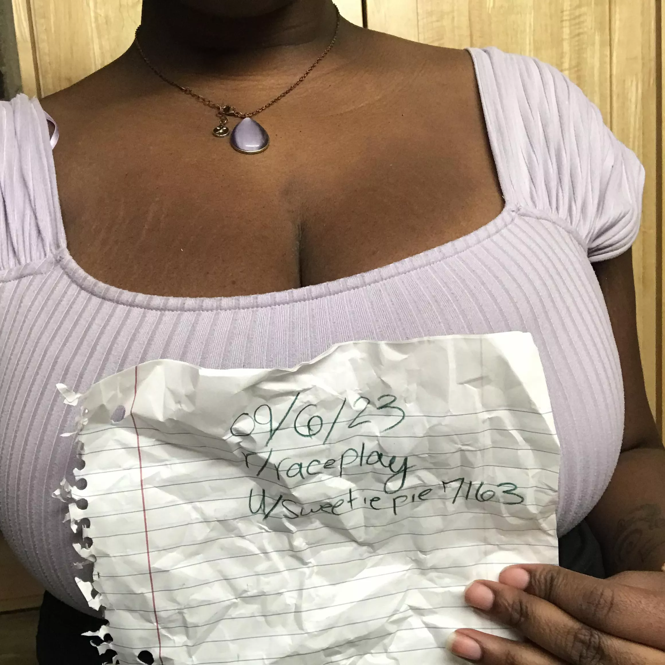 Verification!! u/Ni99erWh0re4u 18f