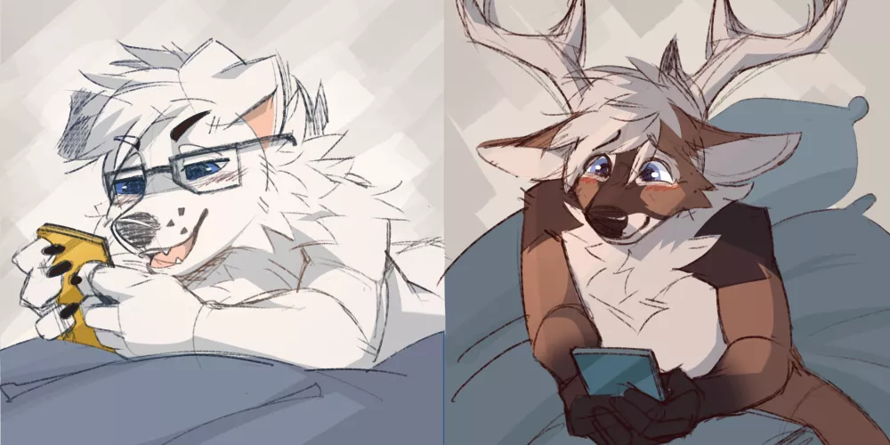 What the dog sending? - Art by me @masterblader191 (Twitter(