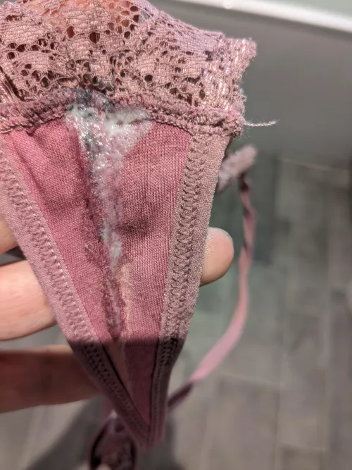 Work panties took a hit today 🙈