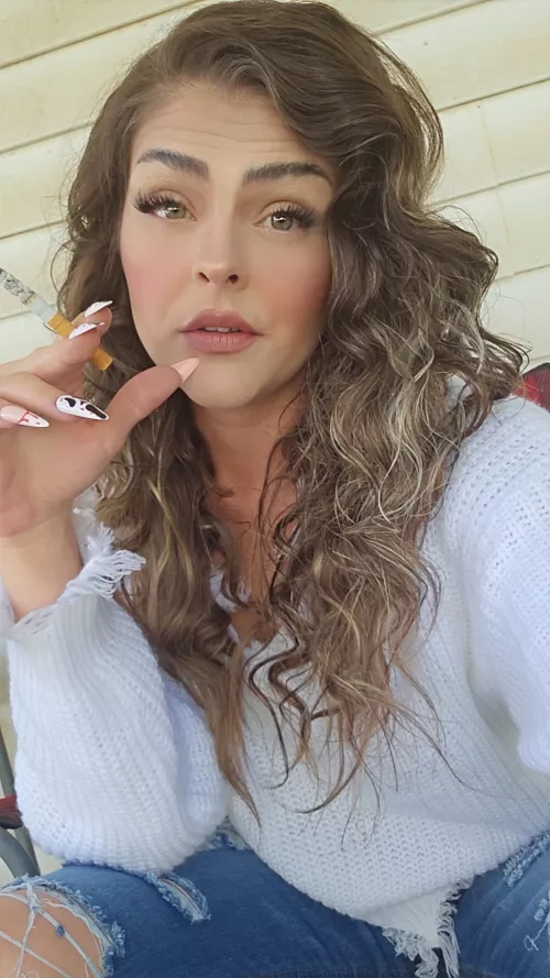 You can forever wish to smoke by me🥵💨🚬