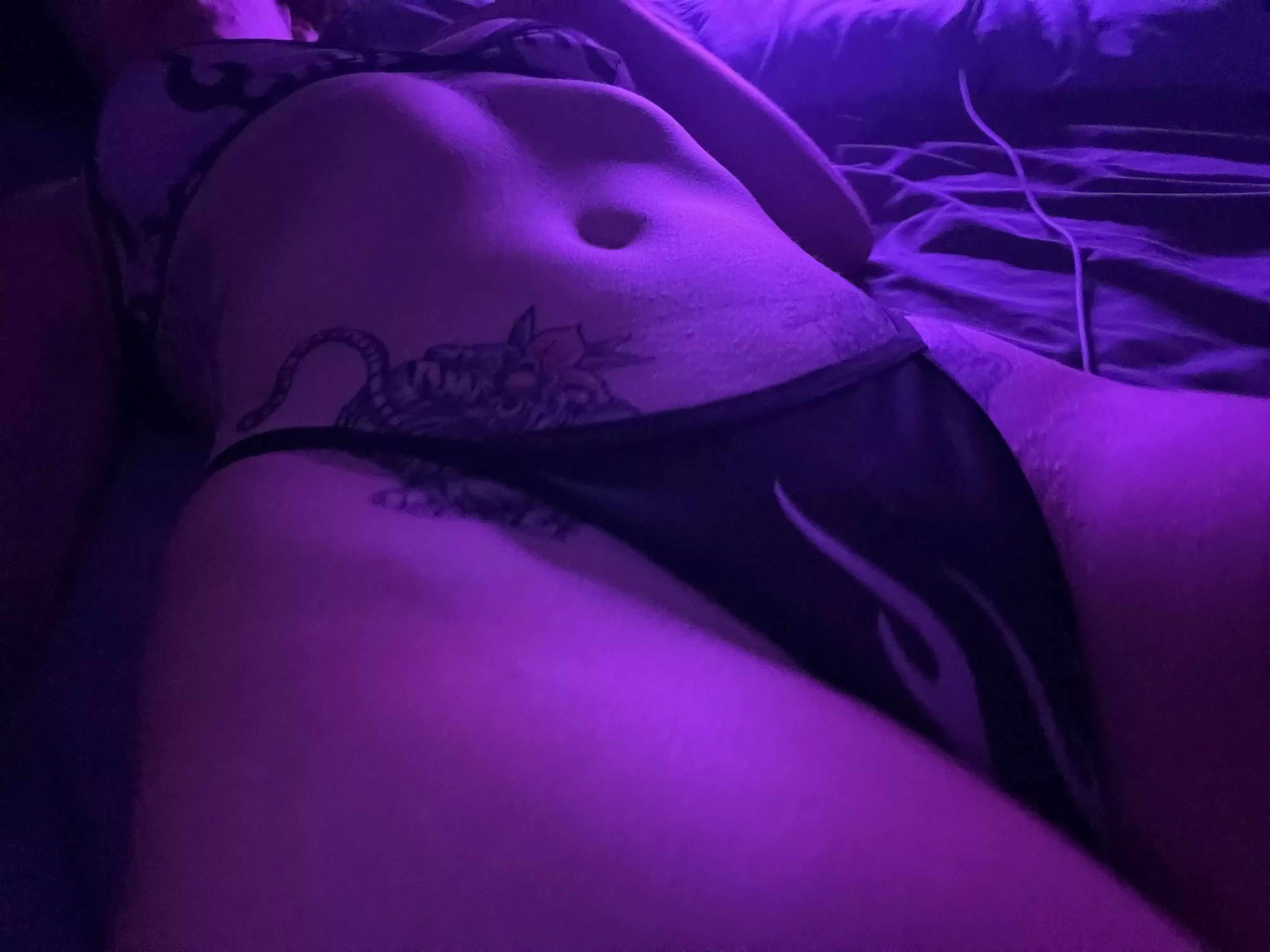 You think about me while you lie next to her. 😈