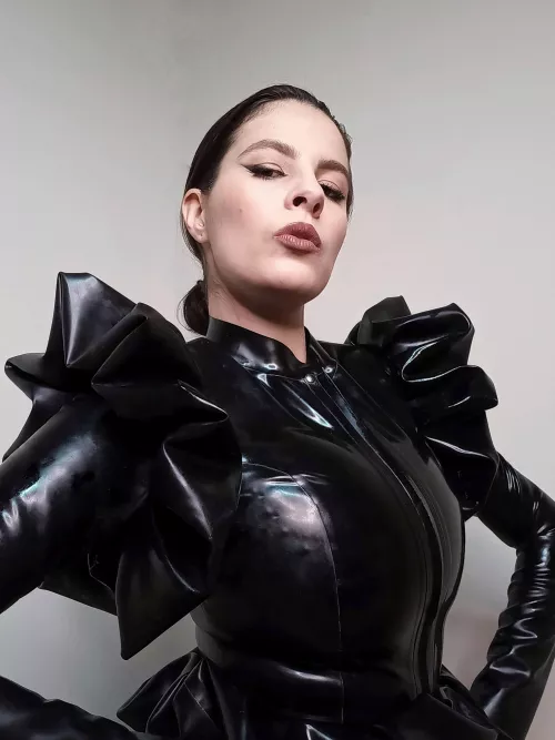 Your new favourite latex superhero.