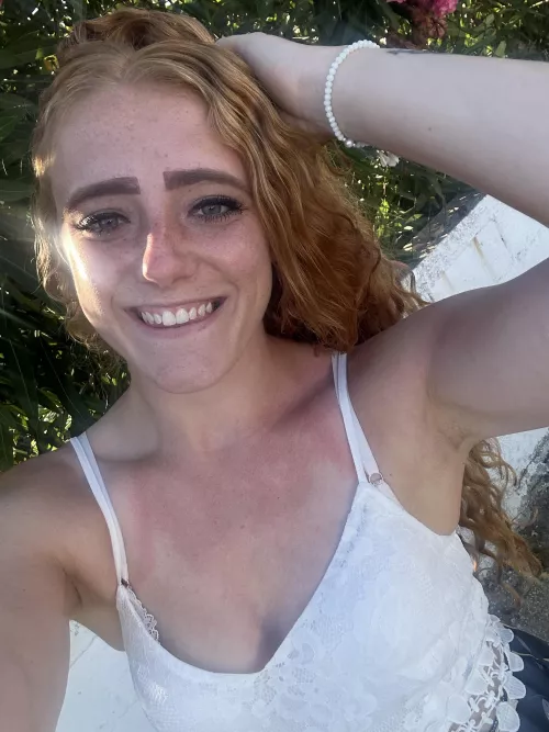 all this sun light brings out my freckles