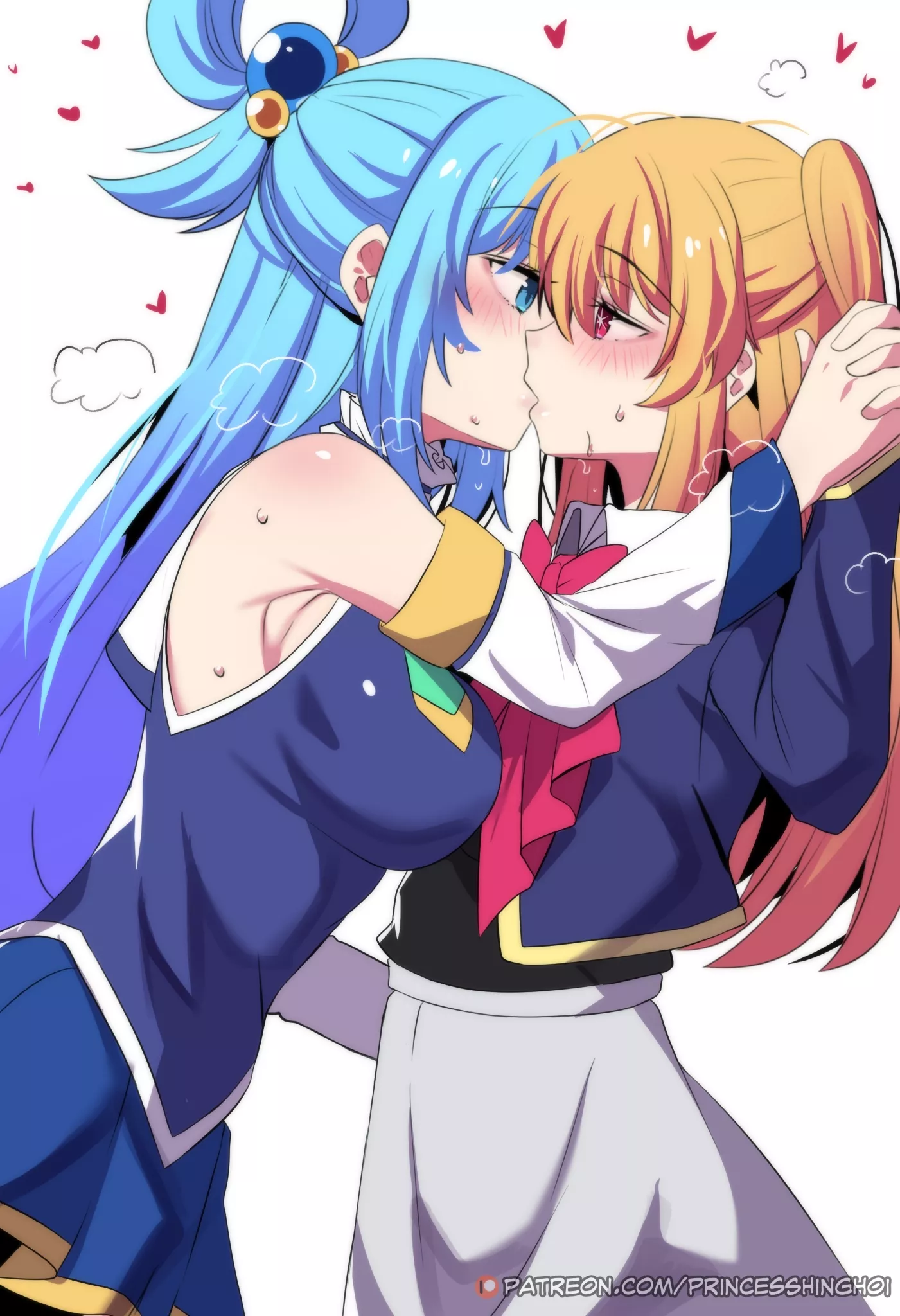 Aqua x Ruby (By PrincessHinghoi) [KonoSuba -Oshinoko]
