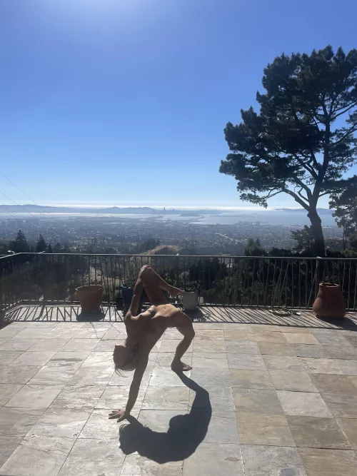 Beautiful sunny day in the bay