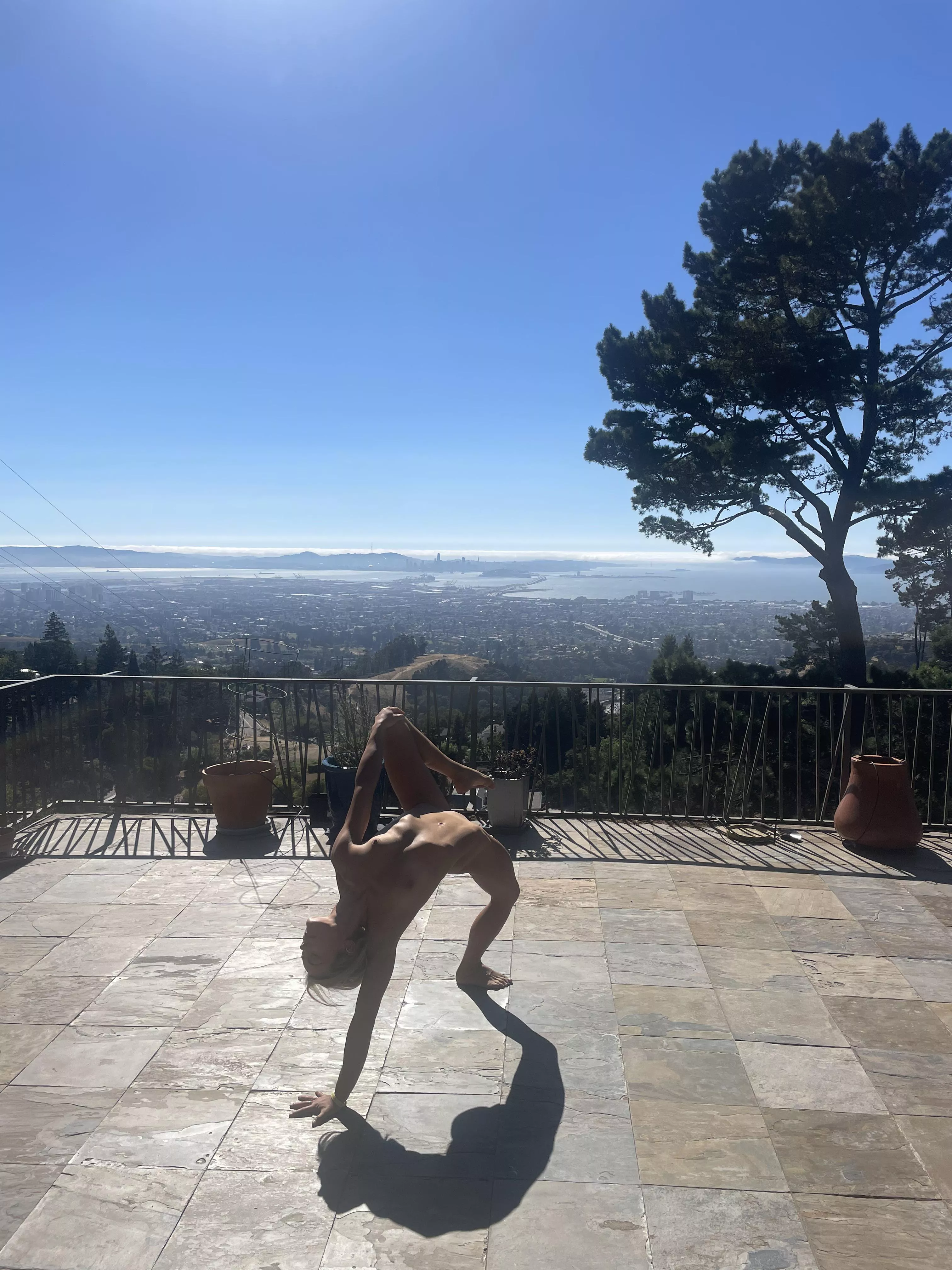 Beautiful sunny day in the bay