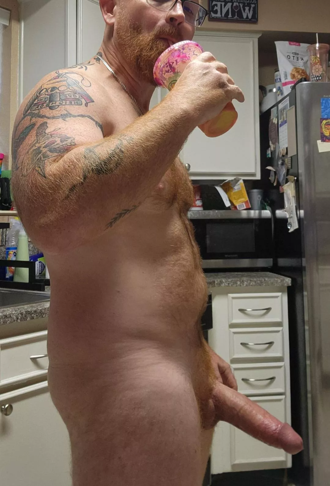 Don't mind me, just enjoying my smoothie 😋