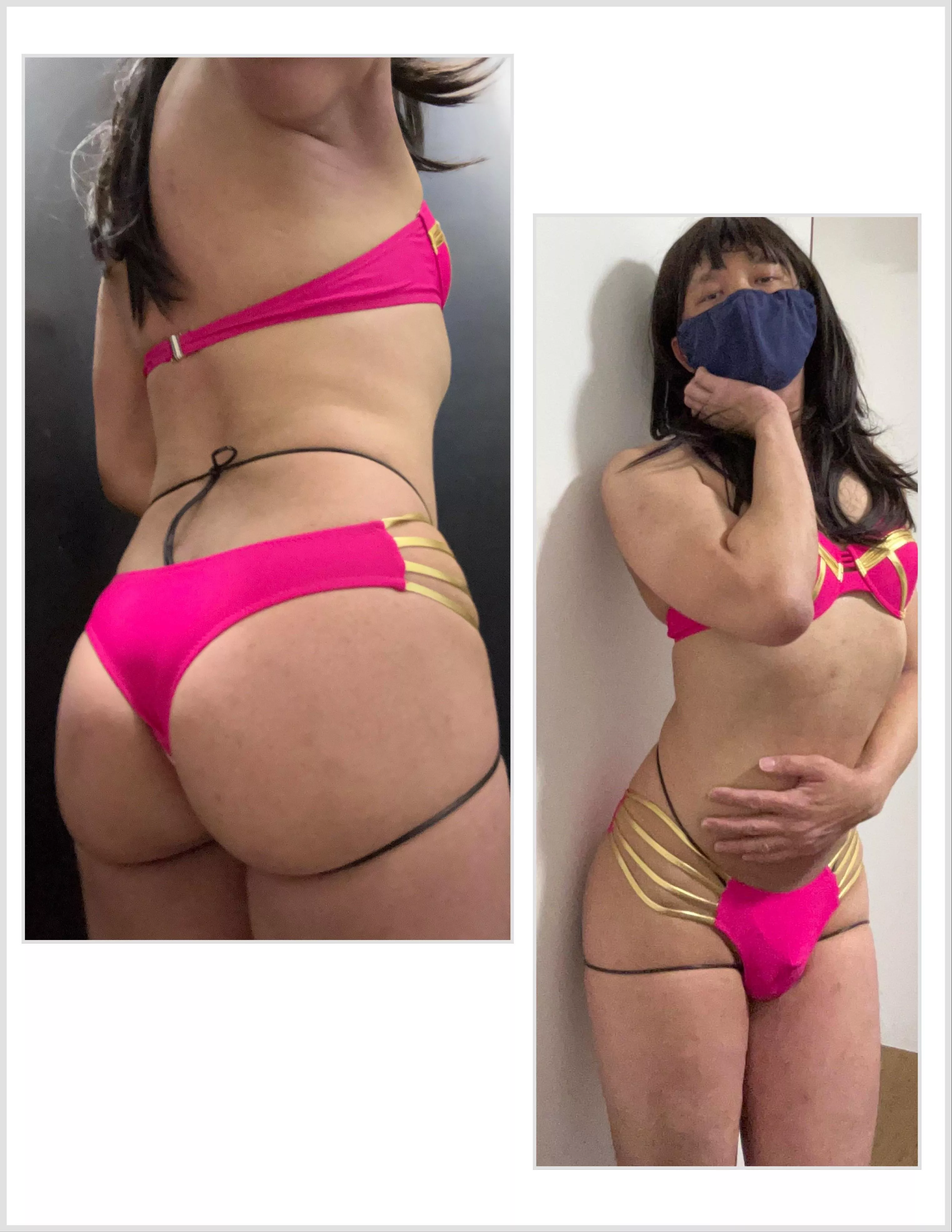 Don’t mind me using bikini as bra/panty replacement :)