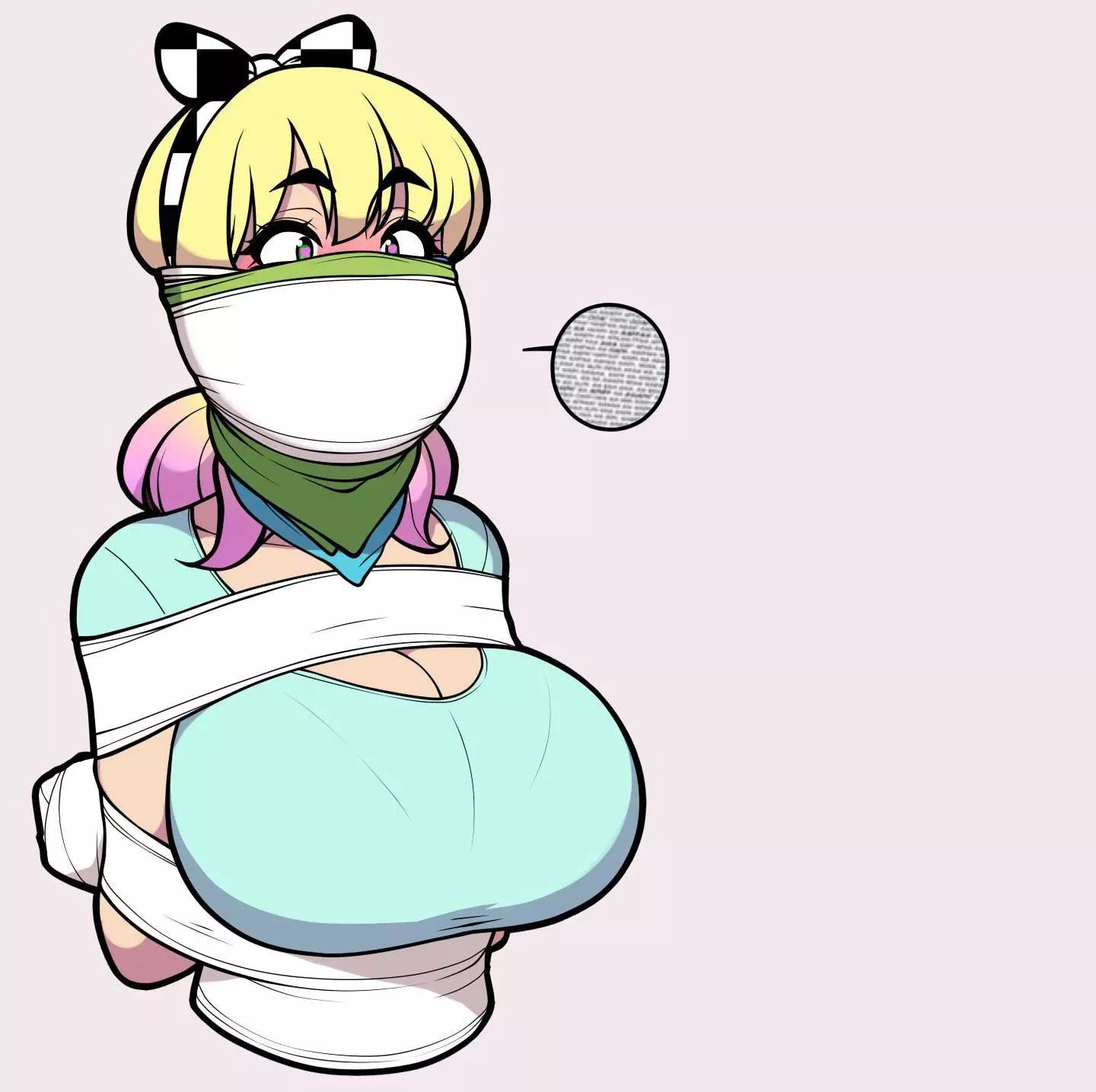 Even the heaviest gags can't stop the loudest yapper